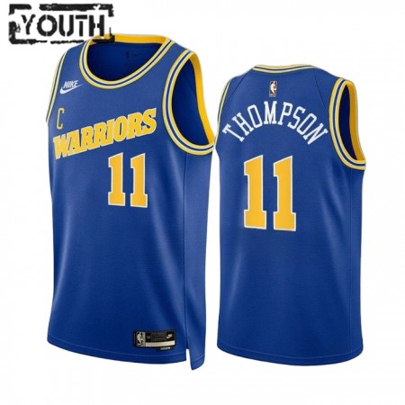 Dres Golden State Warriors Klay Thompson 11 Nike 2022-23 Classic Edition Plava Swingman - Dječji